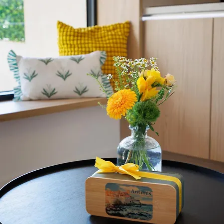 Апартаменты Cigale Jaune Avec Terrasse Et Piscine A